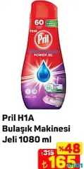PRİL H1A BULAŞIK MAKİNESİ JELİ 1080 ML